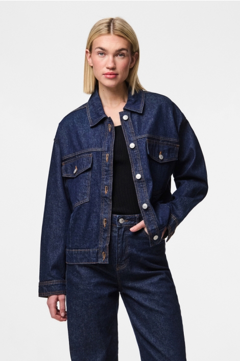 Pieces pcelma denim jacket noos bc